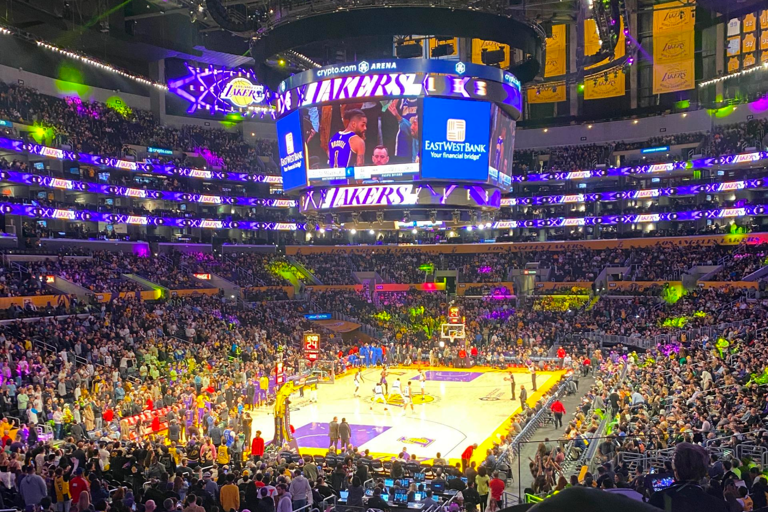 Los Angeles: basketbalwedstrijdticket Los Angeles LakersGewone zitplaatsen