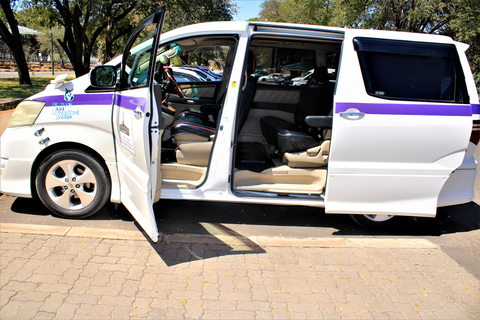 Navetta dalla città di Victoria Falls all&#039;aeroporto di Victoria Falls