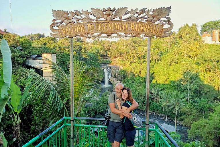 Alquiler de coches: La mejor excursión por las cascadas y terrazas de arroz de Ubud8 horas en coche Terrazas de arroz, cascadas, templo del agua