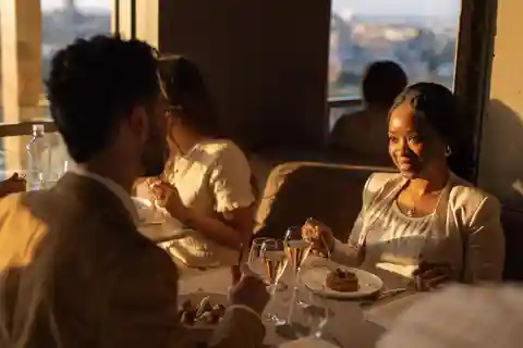 Paris: Tidig middag på Madame Brasserie i Eiffeltornet