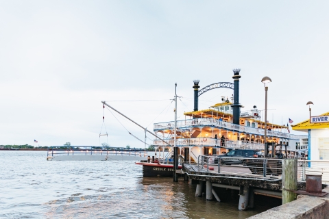 Nowy Orlean: Wieczór Jazzowy rejs statkiem z opcjonalną kolacjąWieczorny rejs łodzią jazzową