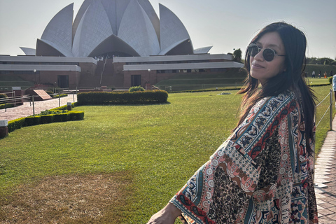 Delhi: Private Tagestour oder Halbtagestour durch Alt- und Neu-DelhiHalbtägige Tour durch das alte Delhi