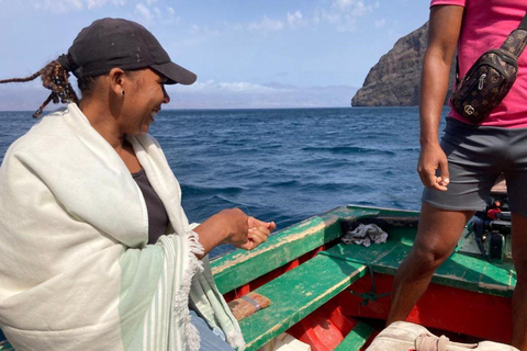 Paseo de pesca en São Pedro