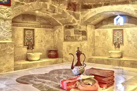 Bukharian Bath in Ancient Hammam with Massage
