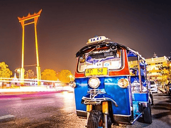 Bangkok La mágica aventura nocturna en Tuk Tuk de Bangkok