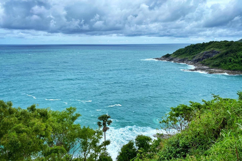 Excursão de meio dia ao miradouro de Phuket, ao Grande Buda e ao Wat Chalong