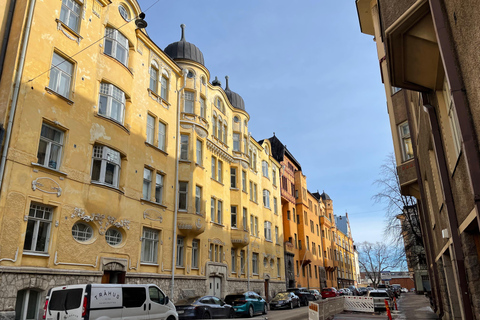 Helsinki : Katajanokka, quartier Art nouveau au coeur d&#039;Helsinki, avec Doro