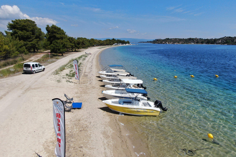 Private Boat Tour in Sithonia, Chalkidiki + Transportation