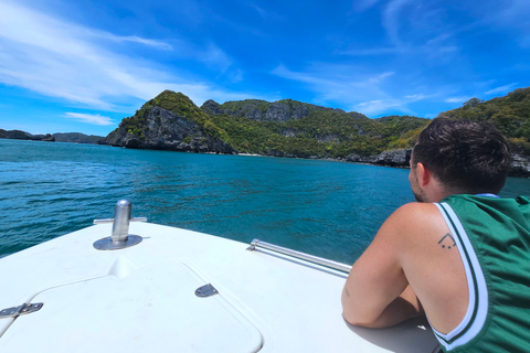 Koh Pha Ngan: Day Tour Ang Thong with Kayak, Snorkel & Lunch Option 1: Hotel Pick up in Koh Pha Ngan