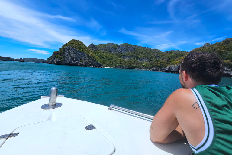 Koh Pha Ngan: Day Tour Ang Thong with Kayak, Snorkel & Lunch Option 1: Hotel Pick up in Koh Pha Ngan