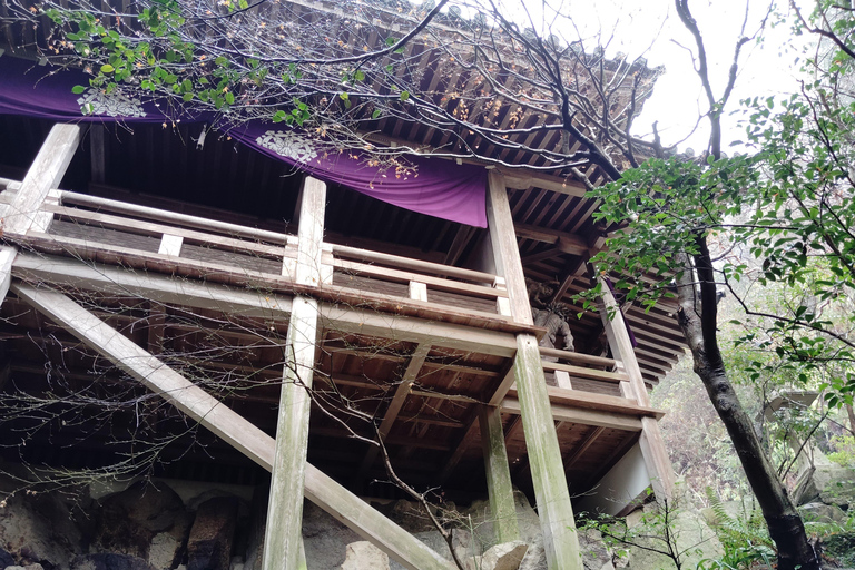 Hiroshima: Visita guidata del Tempio Mitaki-ji 1.5h