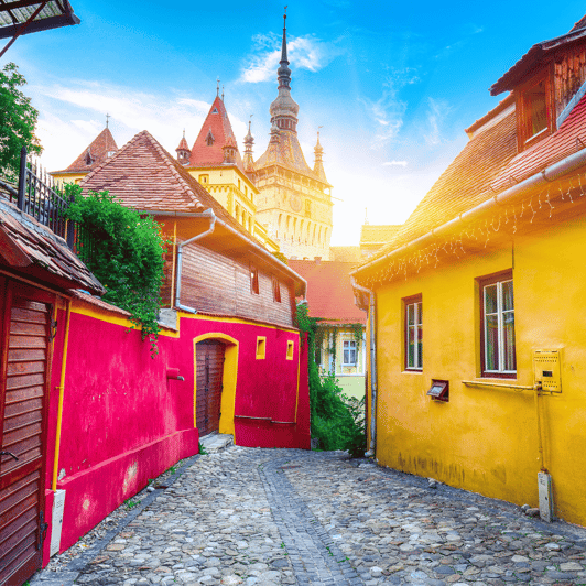 From Sibiu: Sighișoara and Biertan UNESCO sites Day Tour