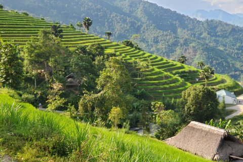 4 dagar Ha Giang-Hoang Su Phi Kingdom of terraced med ryttare