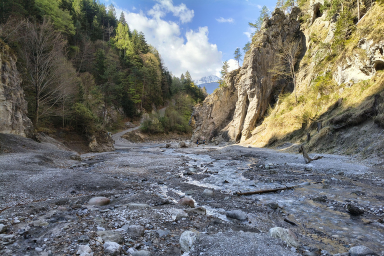 Family Hike through the Ehnbach Gorge near Innsbruck