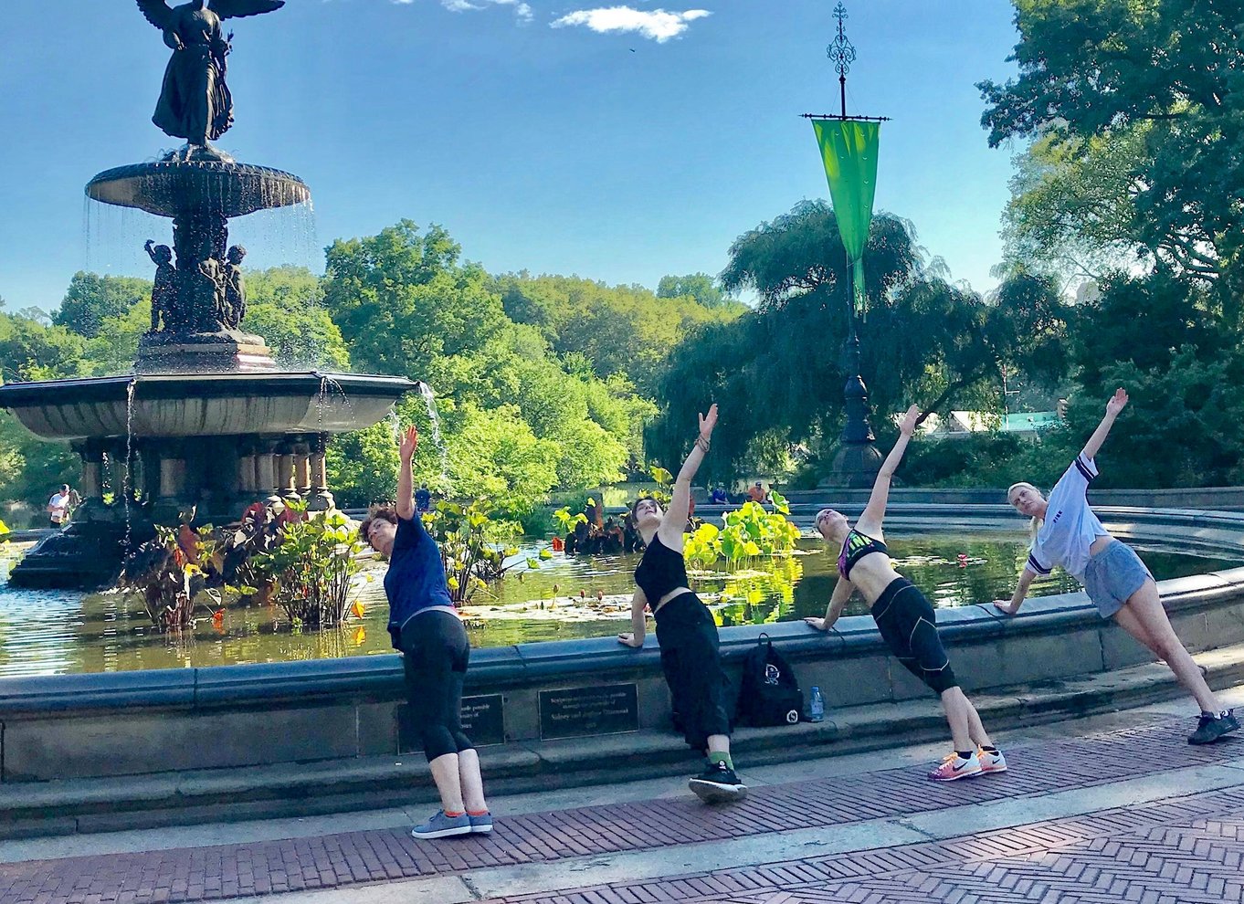 New York City: Central Park Yoga og Walking Tour