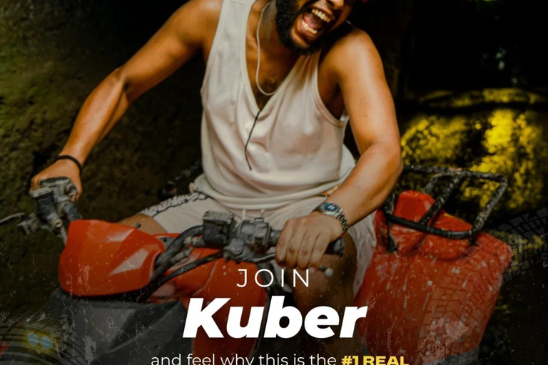 Ubud: Kuber ATV Quad Tandem Adventure with nature Waterfall