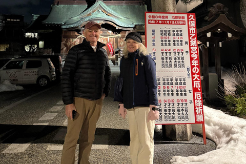 Kanazawa Night Tour with Matcha Experience
