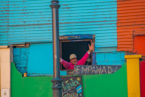 Visite de Buenos Aires La Boca avec photoshoot et boissons