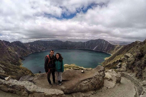 Da Quito: Tour di un giorno della laguna di Quilotoa con pranzo