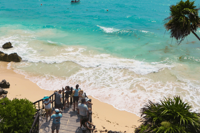 Von Cancun oder Puerto Morelos aus: Geführter Tagesausflug nach TulumTour auf Portugiesisch