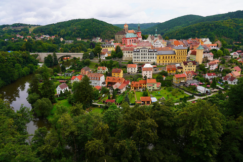 From Prague: Karlovy Vary and Loket Excursion (Optional Castle) Sightseeing Tour in Spanish - WITH ADMISSION