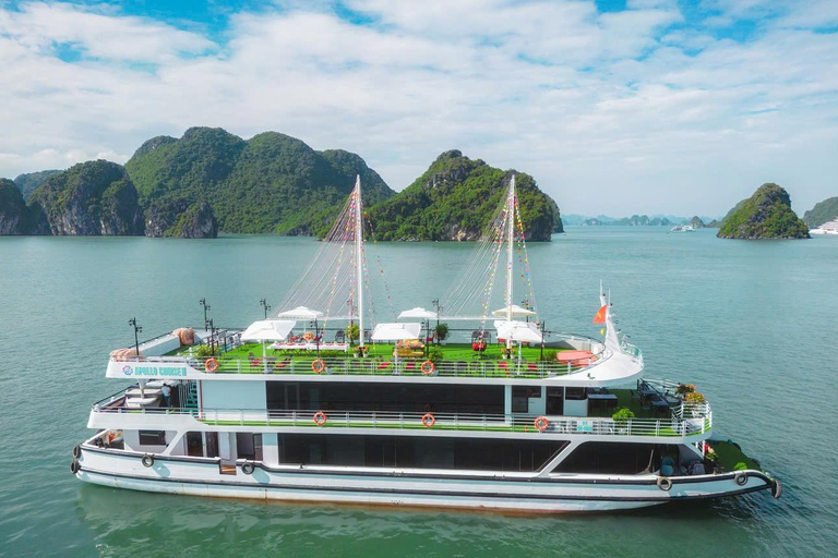 From Hanoi: Ha LongCruise with squid fishing and hat-making 3D2N WITH SHARING TRANSFER