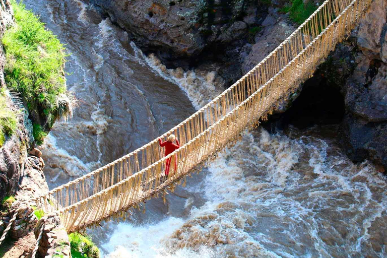 Cusco: Qeswachaka Inca Bridge and 4 Lagoons Day Trip