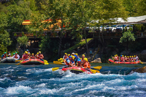 Antalya: Guided Self-Driven Jeep Tour with Rafting and Lunch