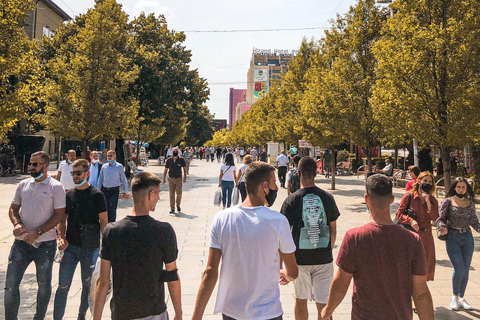 Visite à pied à Tirana, Albanie