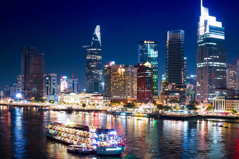 Romantic Saigon Dinner On Cruise Tour With Private Table Shared Table On The Cruise & Without Pick-Up and Drop Off