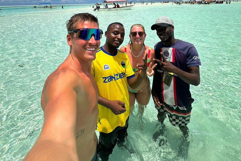 Nakupenda Sandbank beach with BBQ lunch