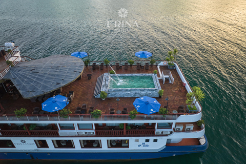 2/3-Day Halong & Lan Ha Bay Erina 5* Cruise balcony, bathtub 3-Days Cruise with Transfer from/to Hanoi or Ninh Binh