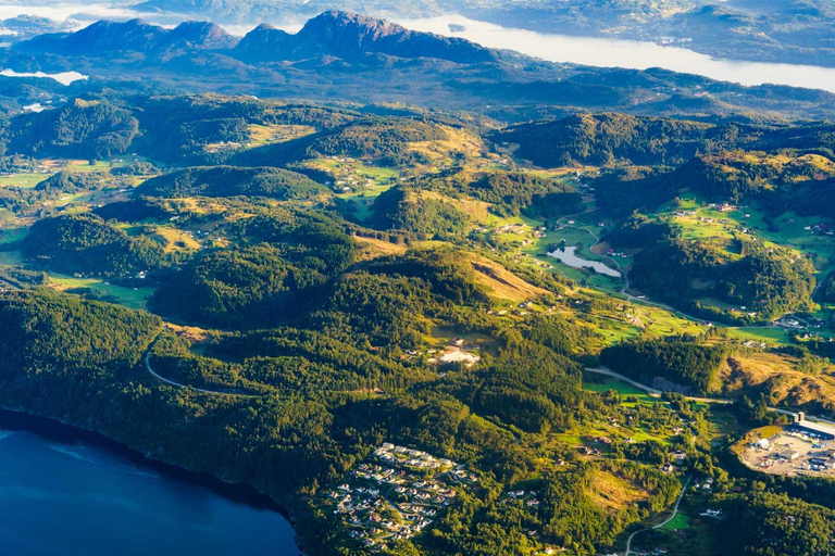 Les fjords sont mieux vus d&#039;en haut !