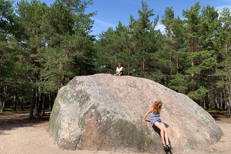 Vanuit Tallinn: Prangli eiland wandeling en sauna tour