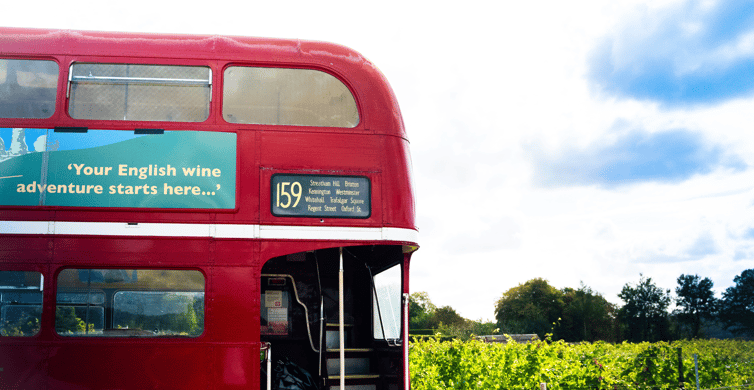 From Brighton: Sussex Wine Tour on a Vintage Bus with Lunch