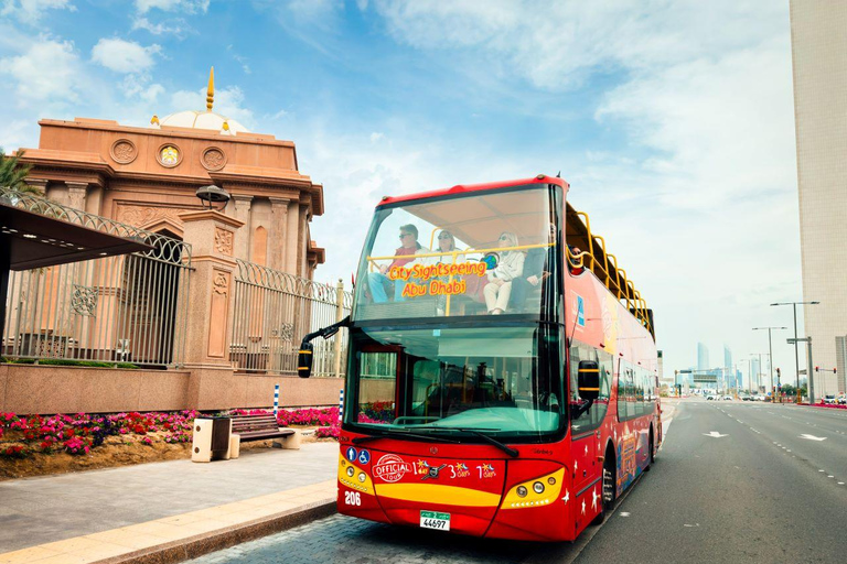 阿布扎比城市观光 HOHO 巴士之旅 + 可预订的额外服务2 日通行证