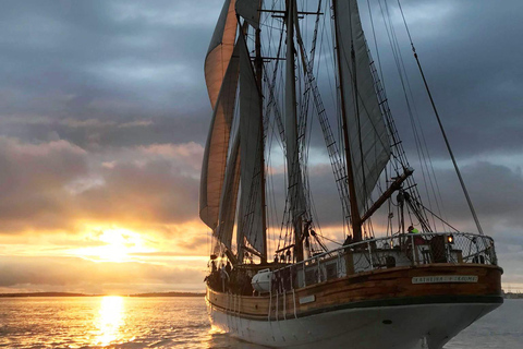Helsinki Archipelago Sailing on a Traditional big Schooner