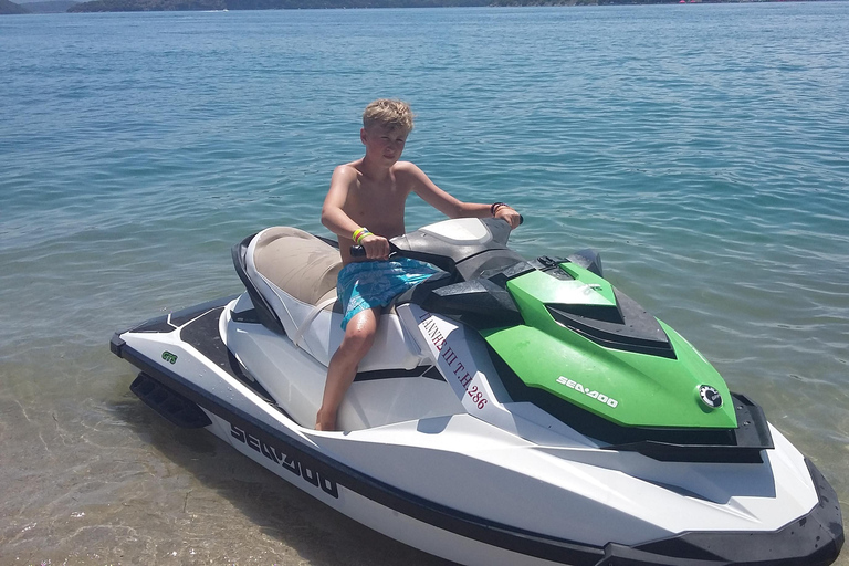 From Corfu: Beach BBQ and Mainland with Captain Theo.