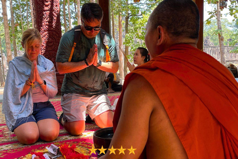 Angkor Wat Sunrise Bike Tour with Monk Blessing & Lunch