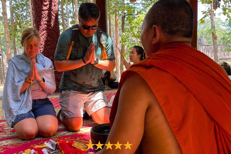 Angkor Wat Sunrise Bike Tour with Monk Blessing & Lunch