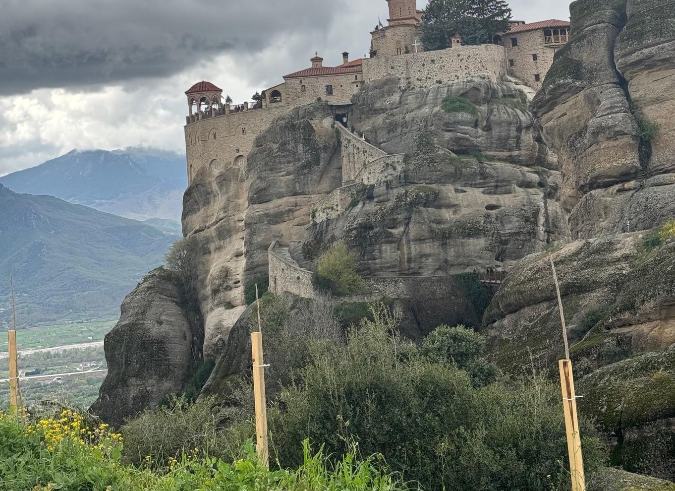 Fra Kalambaka eller Kastraki: Middagstur til Meteora