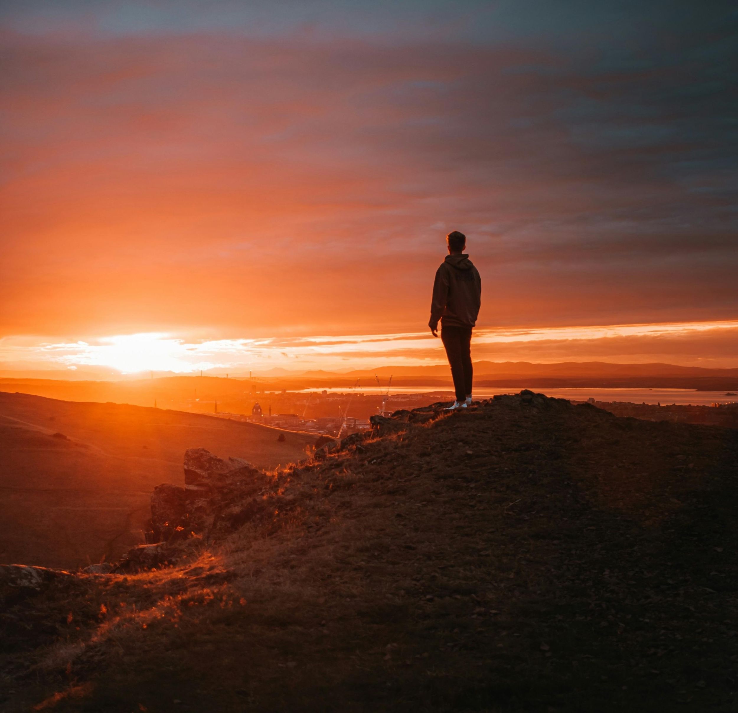 Edinburgh: Wanderung bei Sonnenuntergang auf den Arthur's Seat
