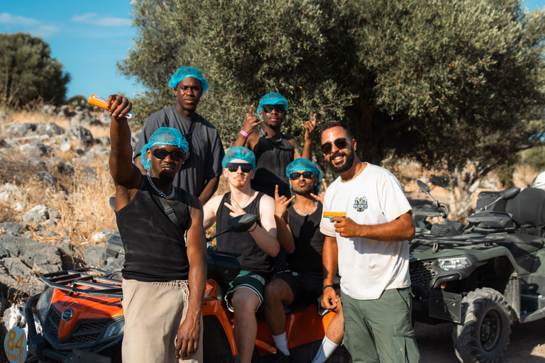 Z Heraklionu: Quad Safari Wild Crete Evening Tour