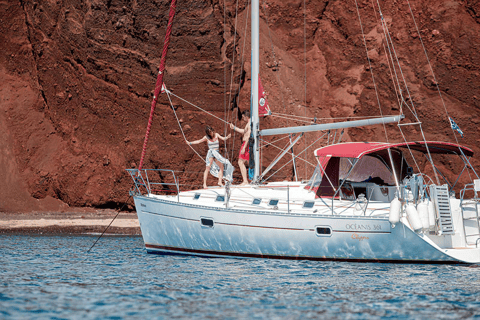 5-Hour Santorini Private Boat Tour for Cruise Passengers
