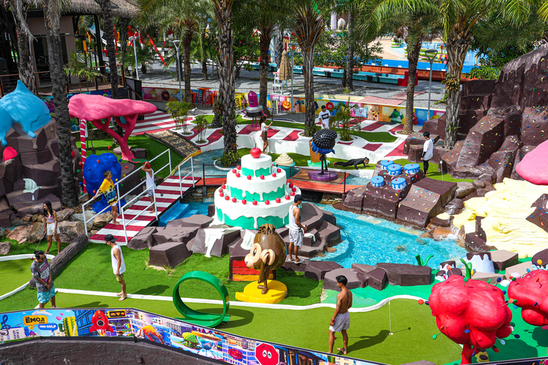 Pattaya: Columbia Pictures Aquaverse Ticket + Activities TICKET + BUMPER CAR + GO-KART + SURFING + MINI GOLF