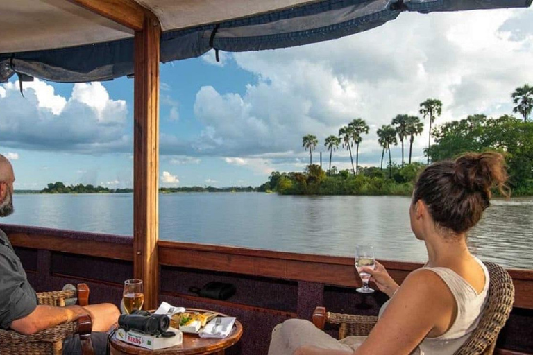 Victoria Falls: Zambezi River Ra-Ikane Cruise with Drinks