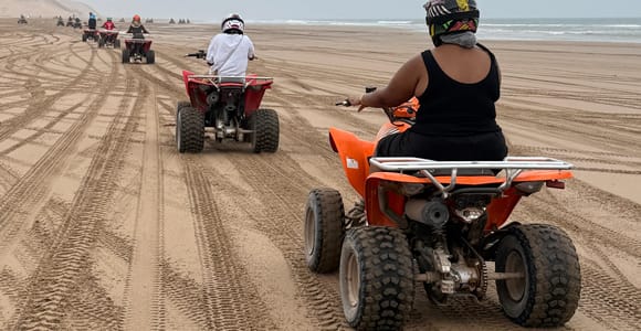 Agadir/Taghazout: ATV Quad Bike Desert Safari and Beach Tour