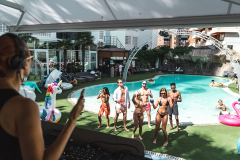 Benidorm: BC Music Resort™ Pool, DJ, & Day Time Party Entry All-Day Pass with Unlimited Food and Drinks
