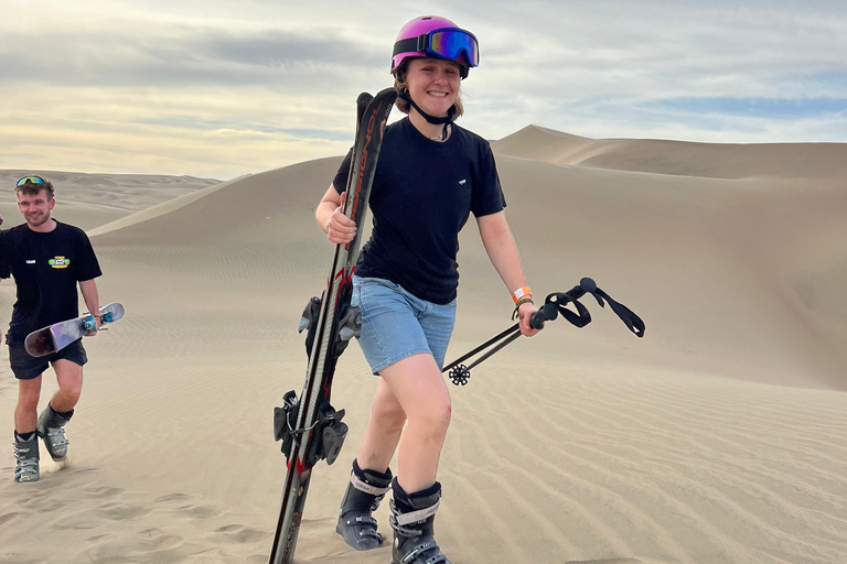 Huacachina: Sandboarding, Sunset, Picnic, Drinks, and Party in the Dunes Huacachina: Desert Escape, Sunset Picnic, Drinks, & After Party