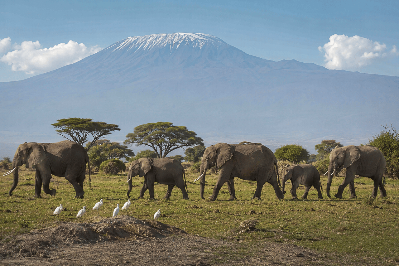 Ab Nairobi: Amboseli-Nationalpark Tagestour mit Safari